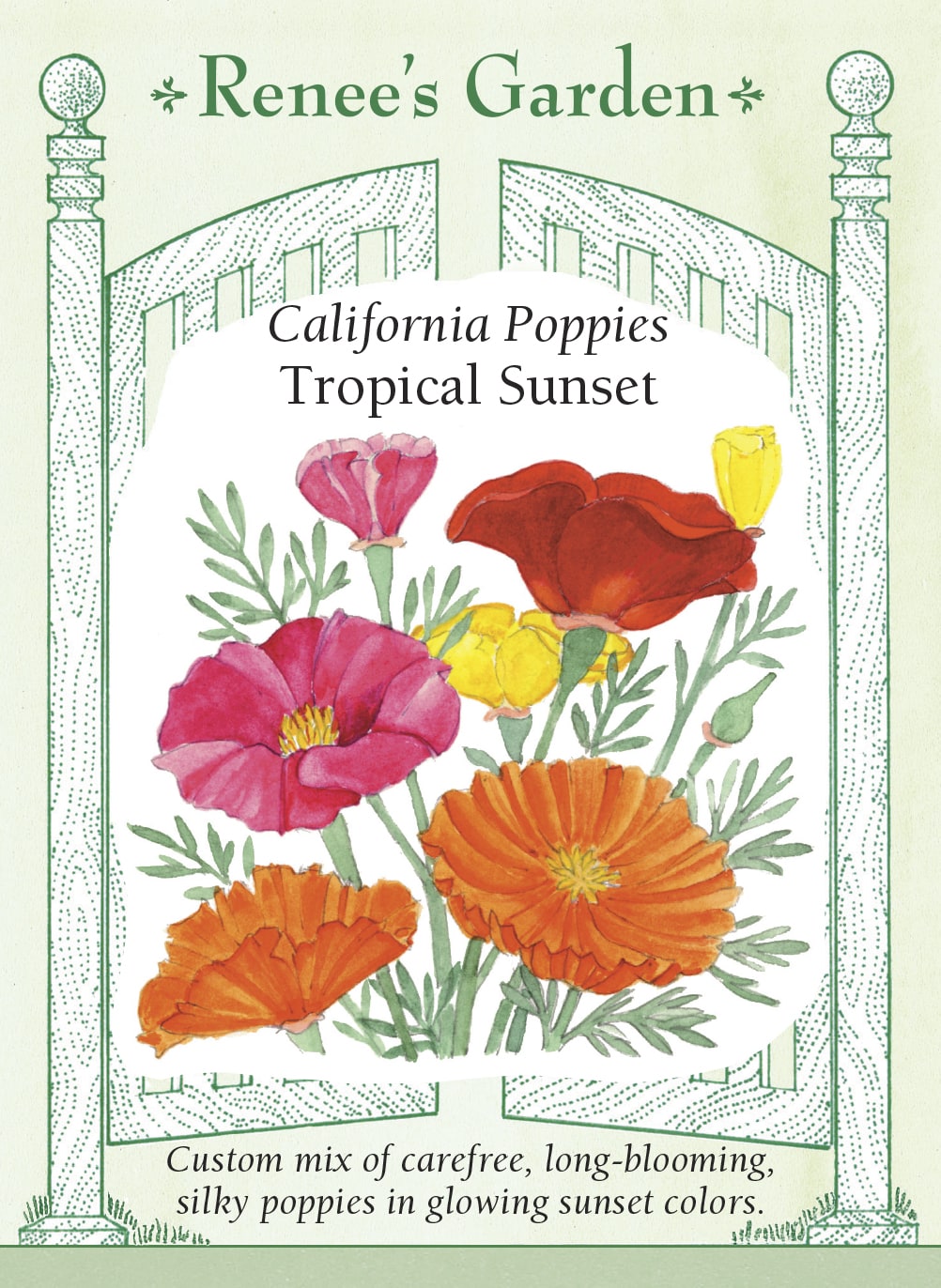 california poppy seed planting instructions Tropical Sunset' California Poppies – Renee's Garden