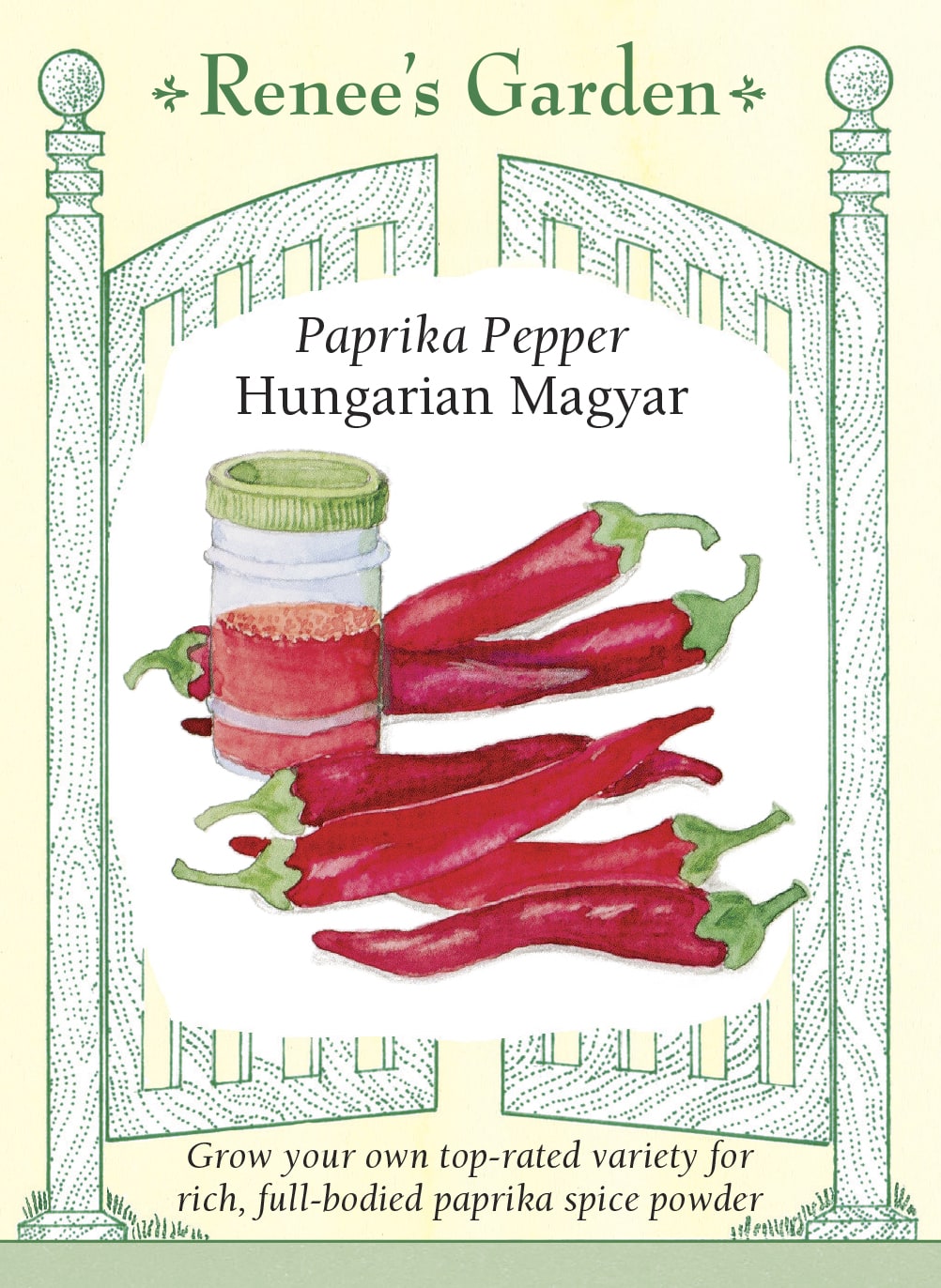 paprika plant seeds 'Hungarian Magyar' Paprika Pepper