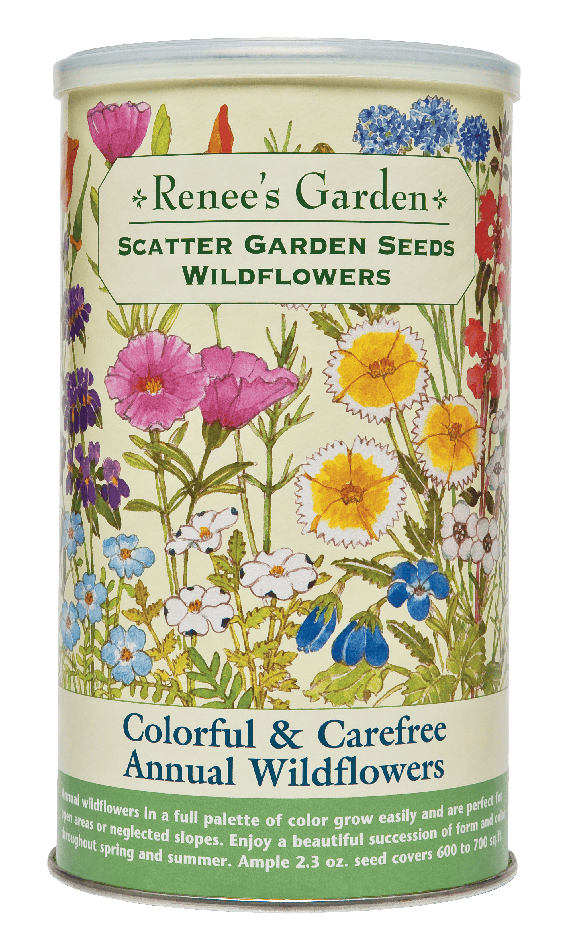 annual wildflower seeds Seed Scatter Garden Wildflowers Renee's Seeds
