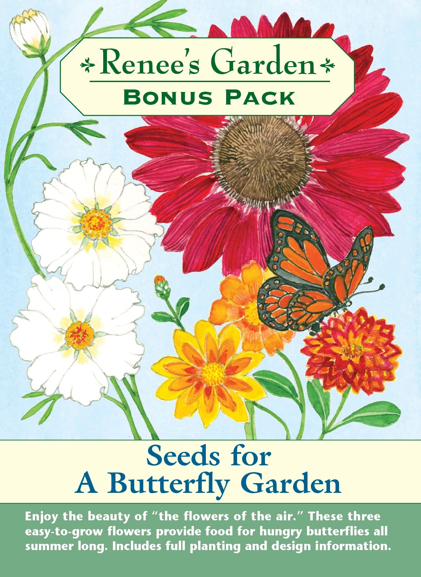 garden seeds packets Seeds for A Butterfly Garden' Bonus Pack – Renee's Garden