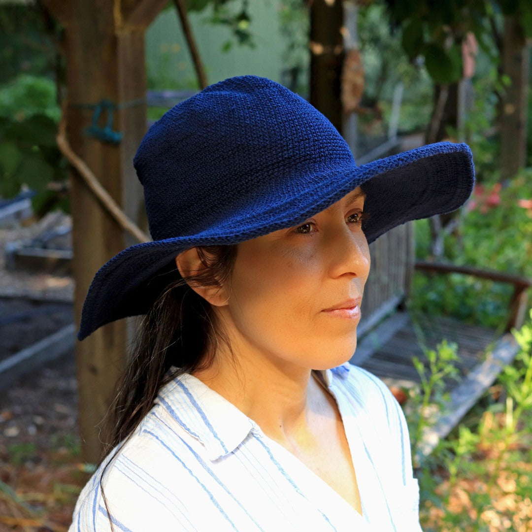 Breezy Cotton Crochet Hat