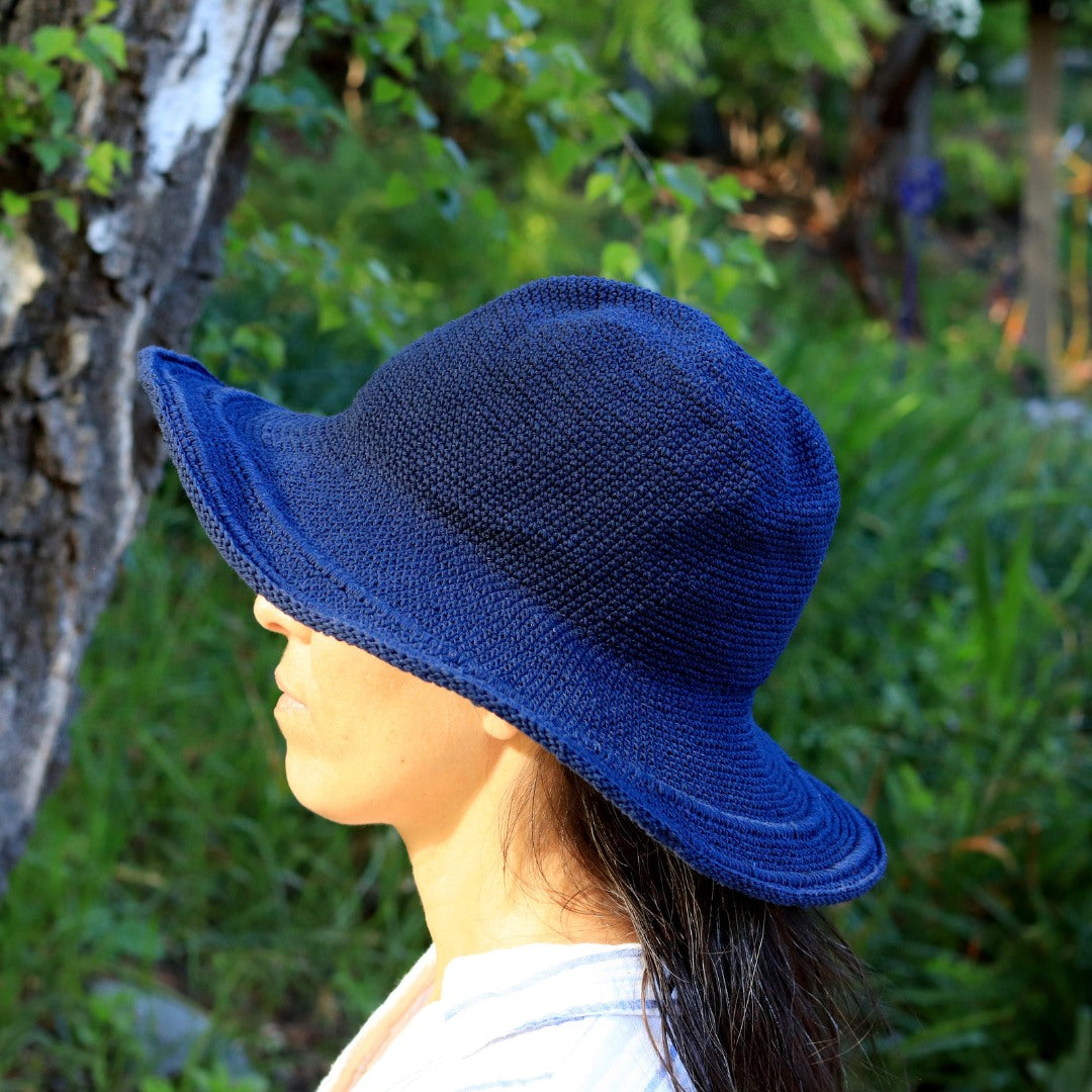 Breezy Cotton Crochet Hat
