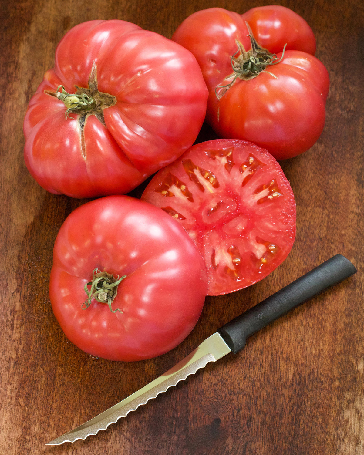 Heirloom Slicing Tomato - Chianti Rose