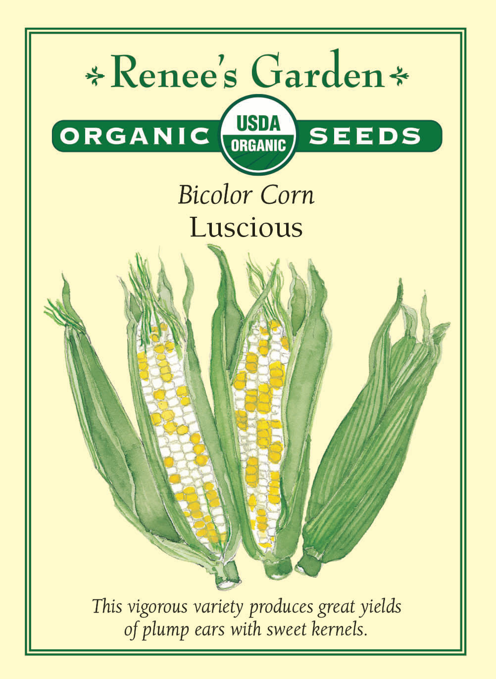 Bicolor Corn - Luscious Organic