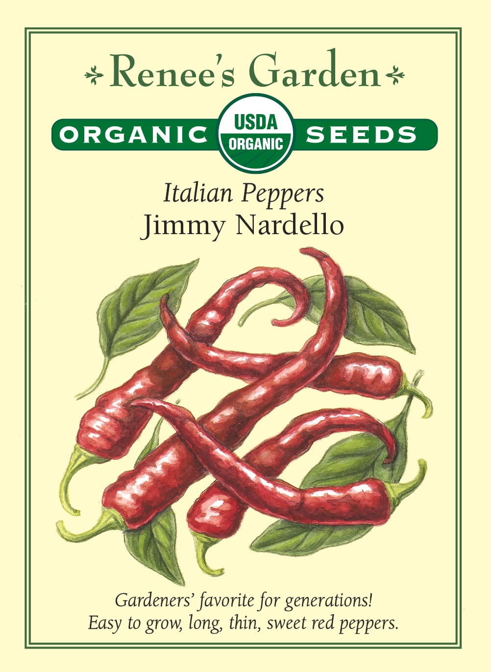 Italian Peppers - Jimmy Nardello