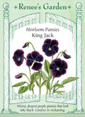 Heirloom Pansies - King Jack