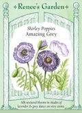 Shirley Poppies - Amazing Grey