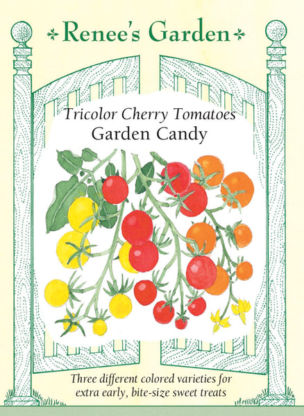 Garden Candy' Tricolor Cherry Tomatoes – Renee's Garden