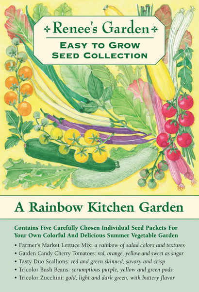 vegetable garden seed collection The Rainbow Kitchen Vegetable Garden' Easy To Grow Collection – Renee's Garden