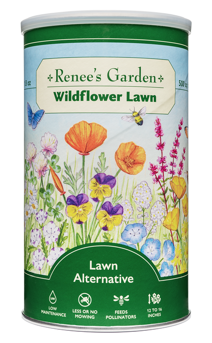 wildflower lawn seed Wildflower Lawn Alternative – Renee's Garden