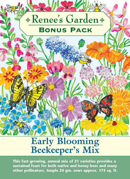 Early Blooming Beekeeper's Mix' Bonus Pack | Renee's Garden