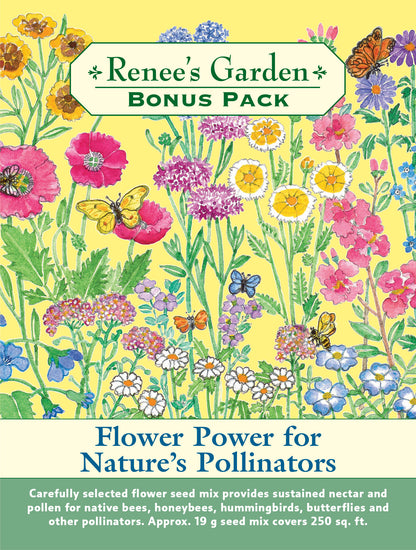 flower seed mixtures Bonus Pack