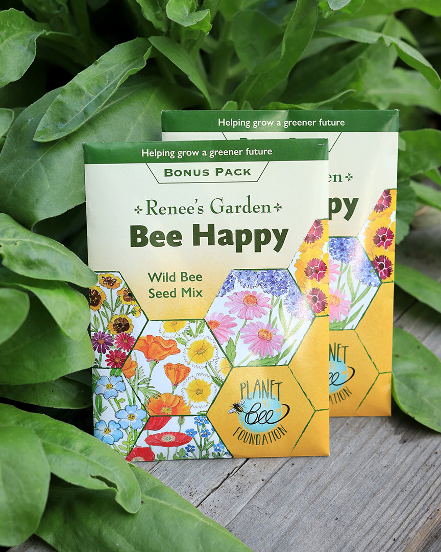 Bonus Pack - Bee Happy Wild Bee Seed Mix – Renee's Garden