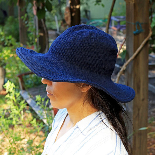 Breezy Cotton Crochet Hat