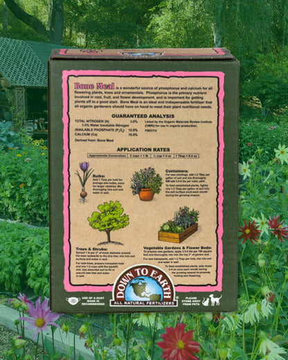 Down To Earth Bone Meal 3-15-0 Organic Fertilizer