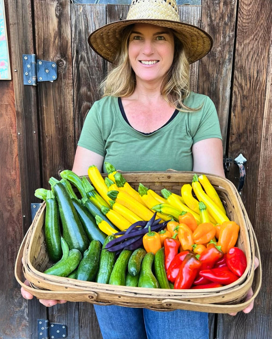 Woven Oak Harvesting Baskets
