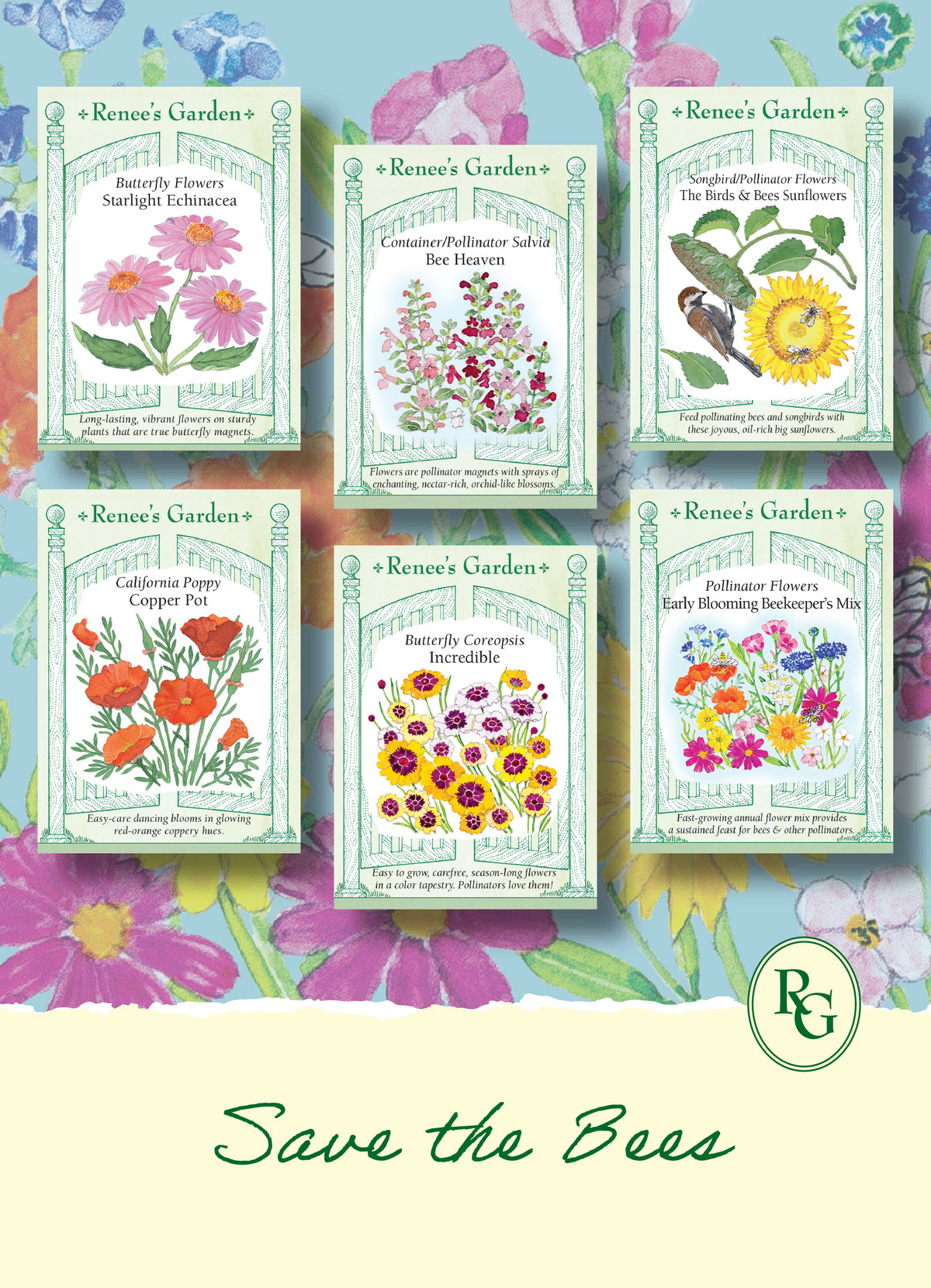 Hand-Picked Seed Bundle - Save the Bees