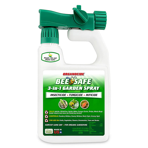 Organocide Bee Safe 3-in-1 Garden Spray