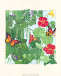 Renee's Butterfly Garden Art Print