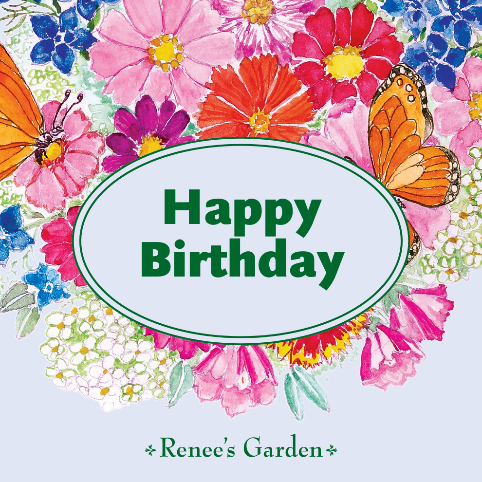 Happy Birthday (oval)