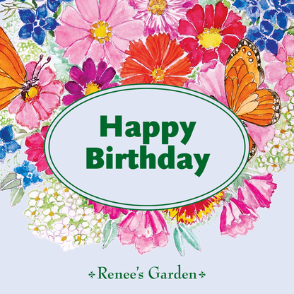 Happy Birthday (oval)