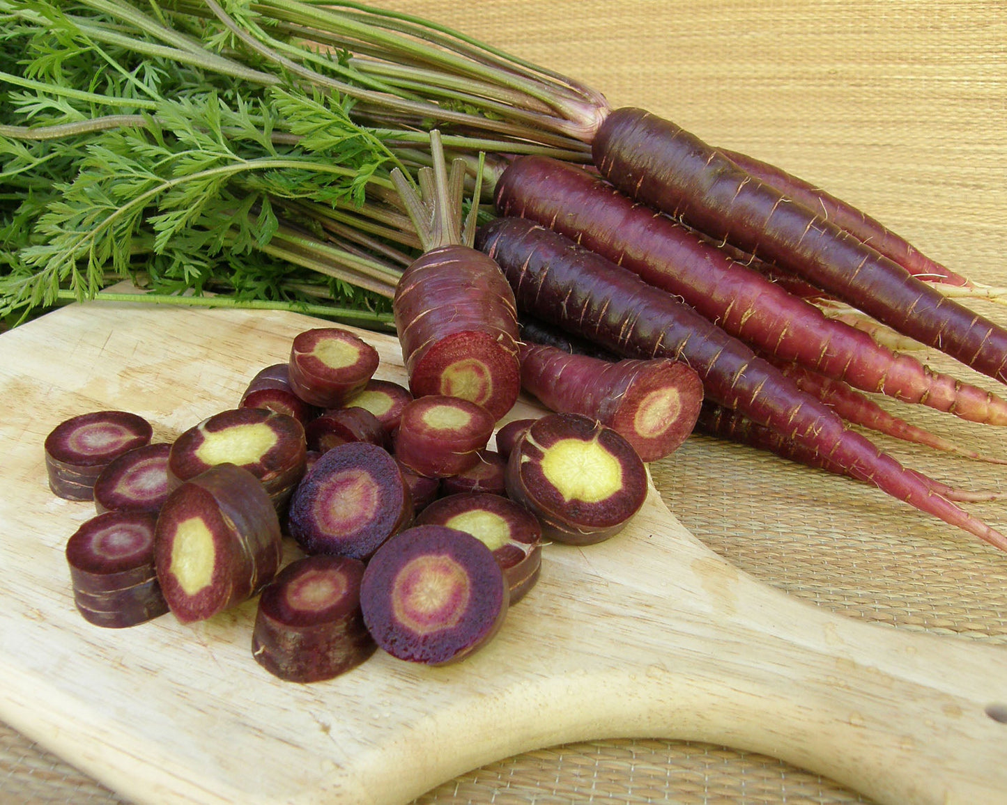 Rainbow Carrots - Purple Sun
