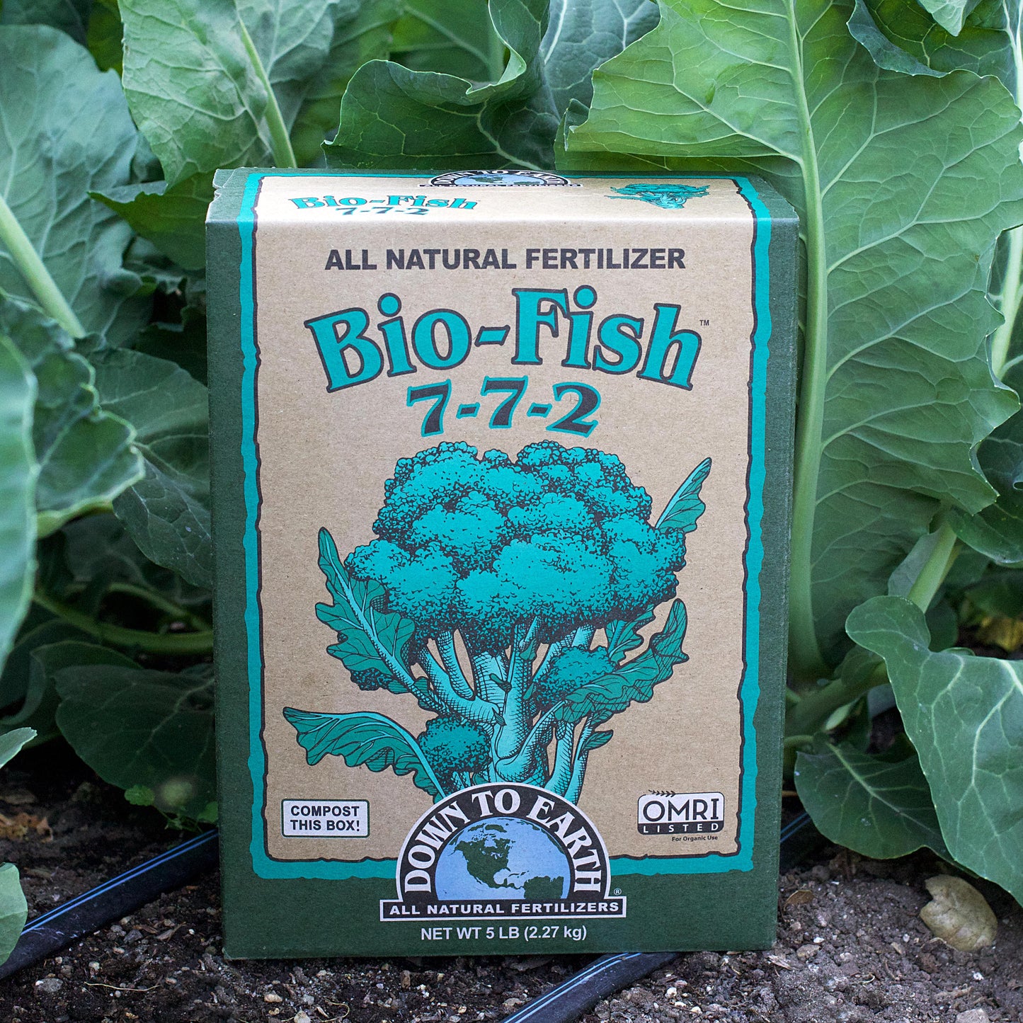Down to Earth Bio Fish 7-7-2 Organic Fertilizer