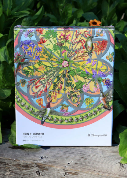 Erin Hunter Floral Compass Puzzle