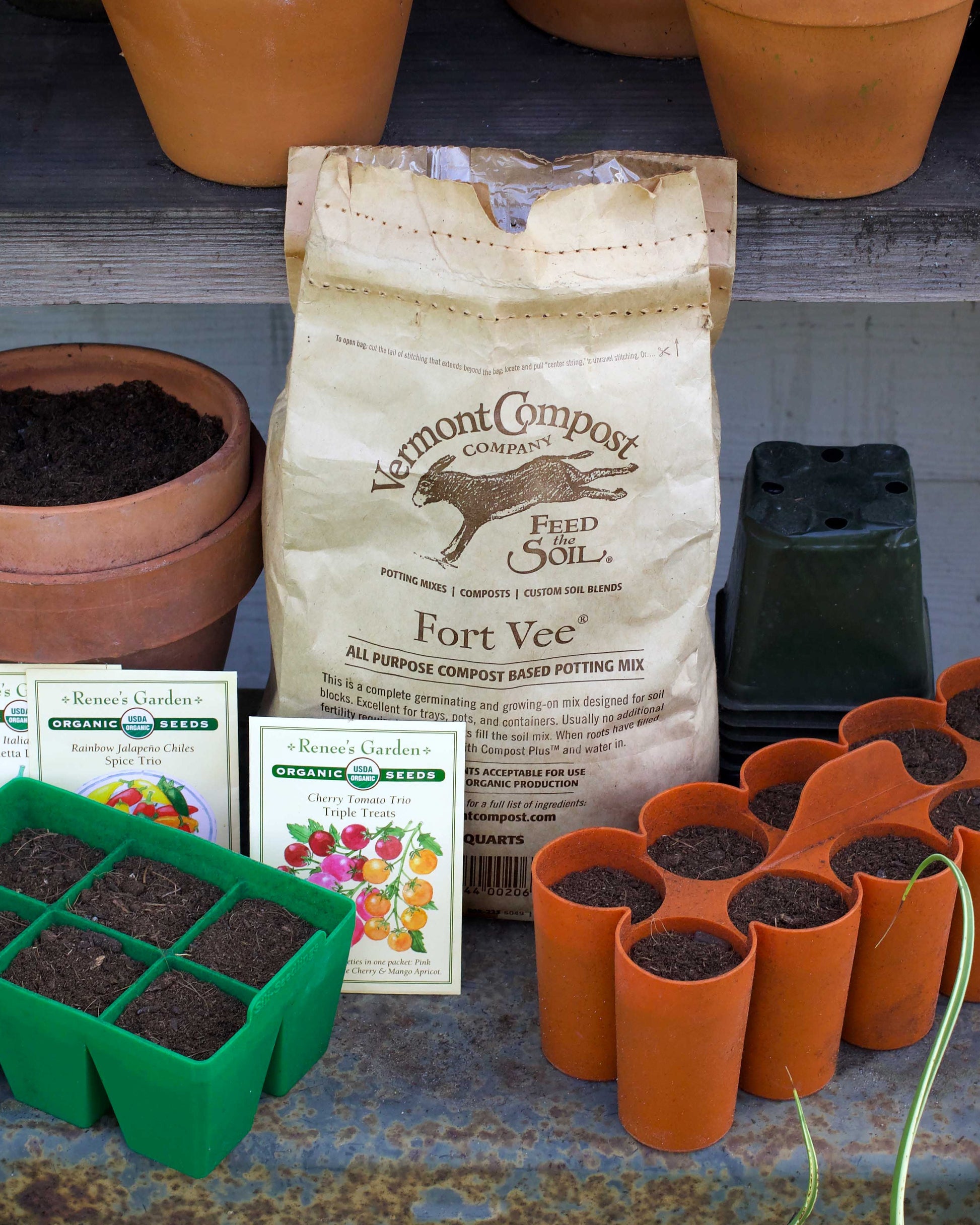 garden soil for seed starting Fort Vee Seed Starting Mix – Renee's Garden