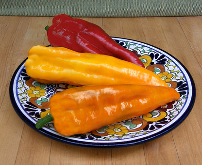 Peppers Sweet - Sunset Mix - Heirloom Italian Sweet Peppers