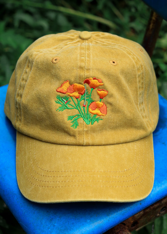 California Poppy Hat