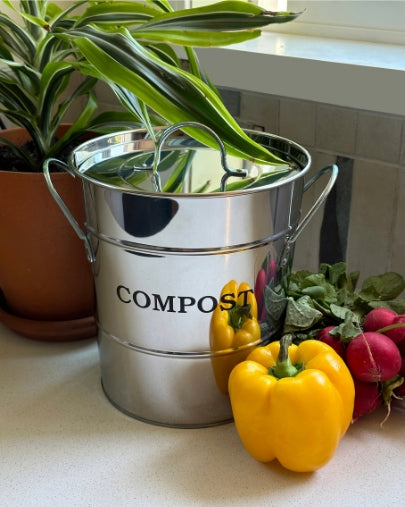 2-N-1 Kitchen Compost Bucket