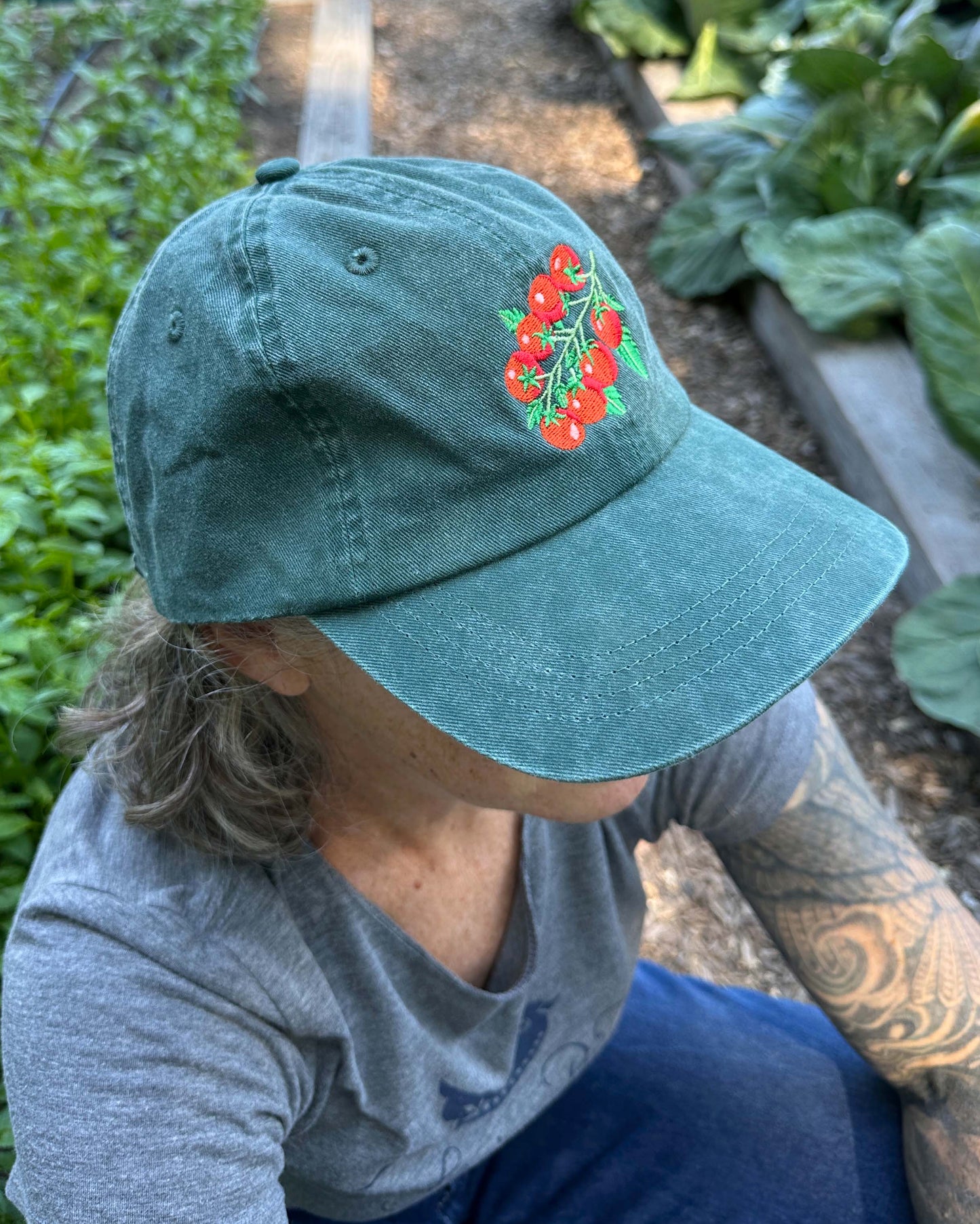 Renee's Cheery Cherry Tomato Hat