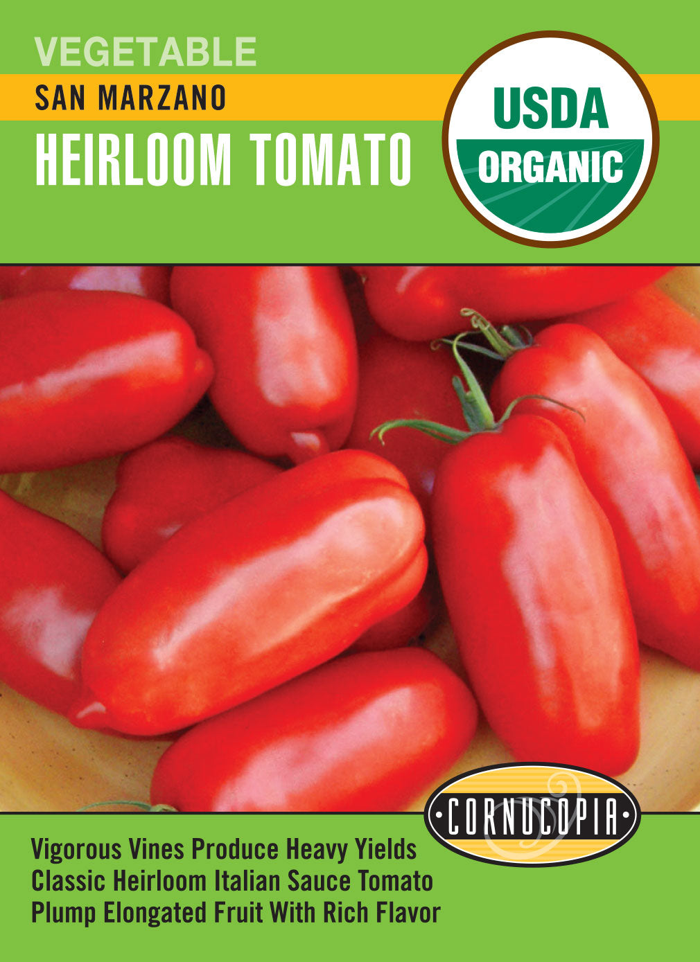 'San Marzano' Organic Heirloom Tomato