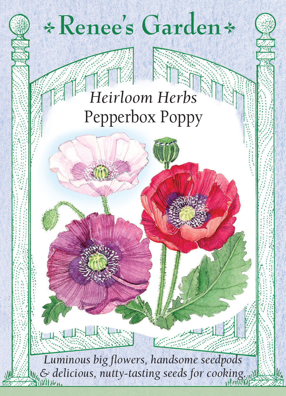 Pepperbox Poppy' Heirloom Herbs