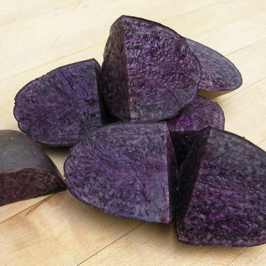 Purple Majesty potatoes 🥔 🟣 A vibrant twist on traditional spuds