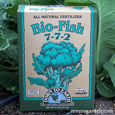 Down to Earth Bio Fish 7-7-2 Organic Fertilizer – Renee's Garden