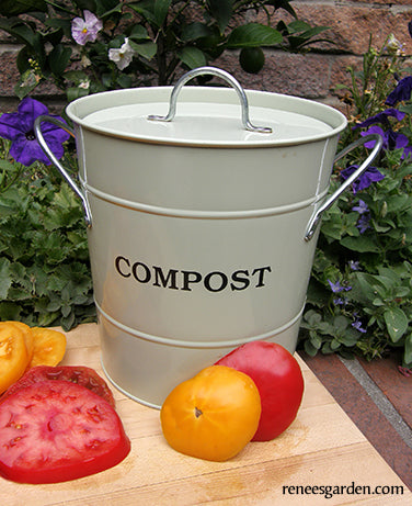 The 2-in-1 Kitchen Compost Pail – Renee's Garden