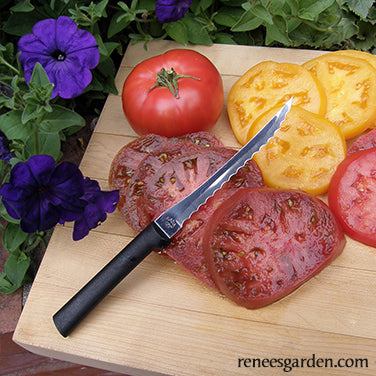 Tomato Slicer with Black Resin Handles